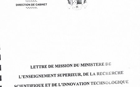 Lettre de Mission du MESRSIT 2025